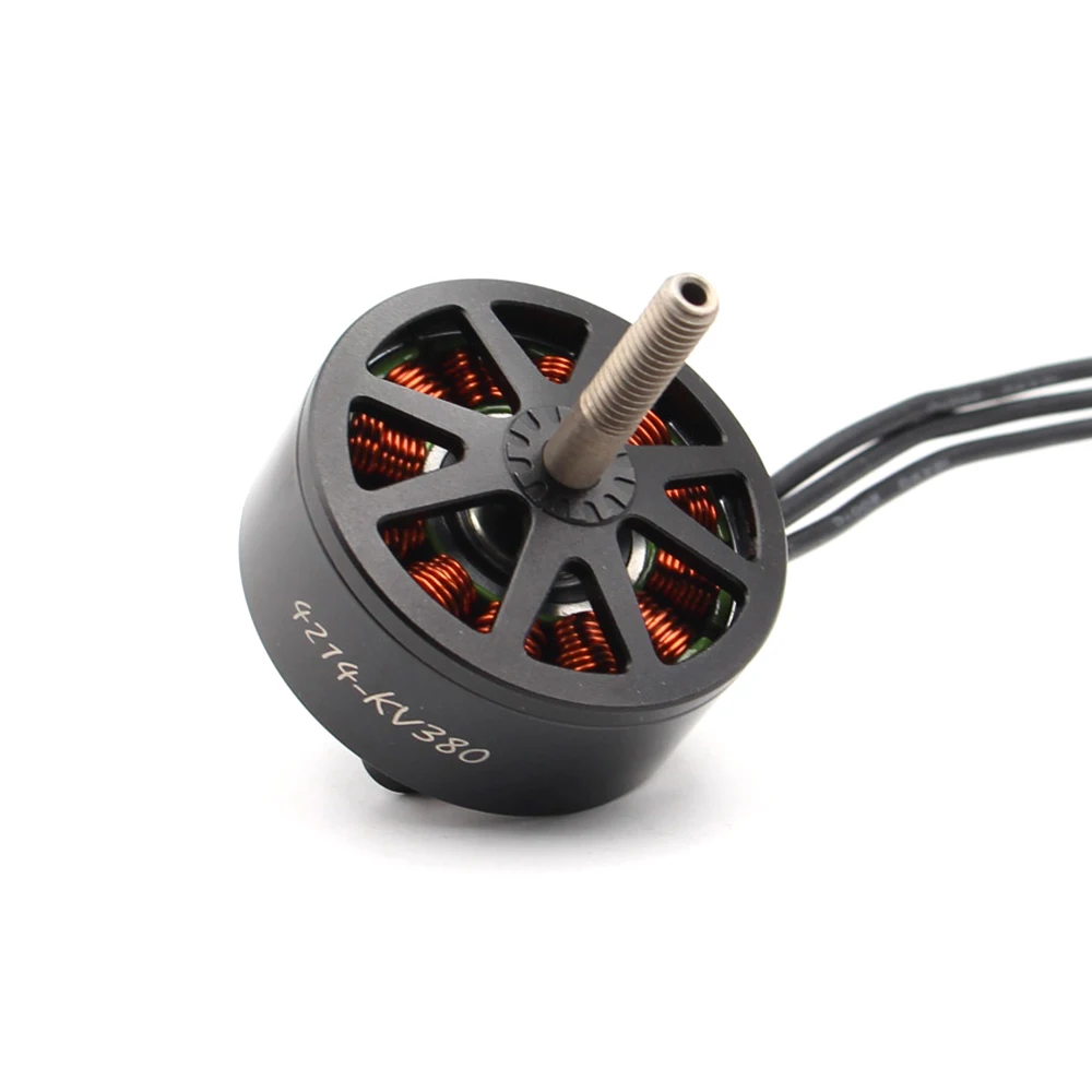 

НОВЫЙ X4214 4214 380KV 6-8S Lipo БПЛА бесщеточный двигатель для 13-дюймового X-CLASS RC FPV гоночного дрона дальнего действия часть самолета