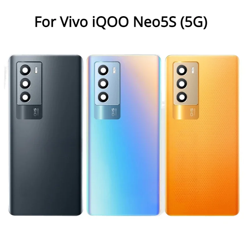 6.62inch For Vivo iQOO Neo5S / Neo 5S 5G Battery Back Cover Housing Door Case Repair Mobile Phone Parts