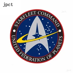 JP 13cm x 13cm for Star Trek funny JDM Car Decal DIY masking scratch window decoration waterproof custom printed sticker