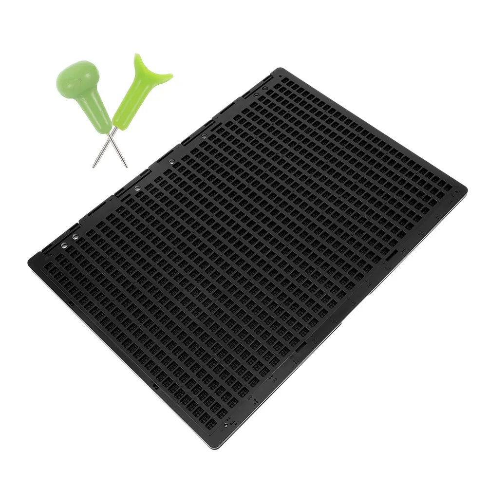 

Набор для письма по Брайлю: портативная утолщенная доска на 27 строк и 30 ячеек, устойчивая конструкция, инструмент для изучения Брайля со стилусом для людей с нарушениями зрения