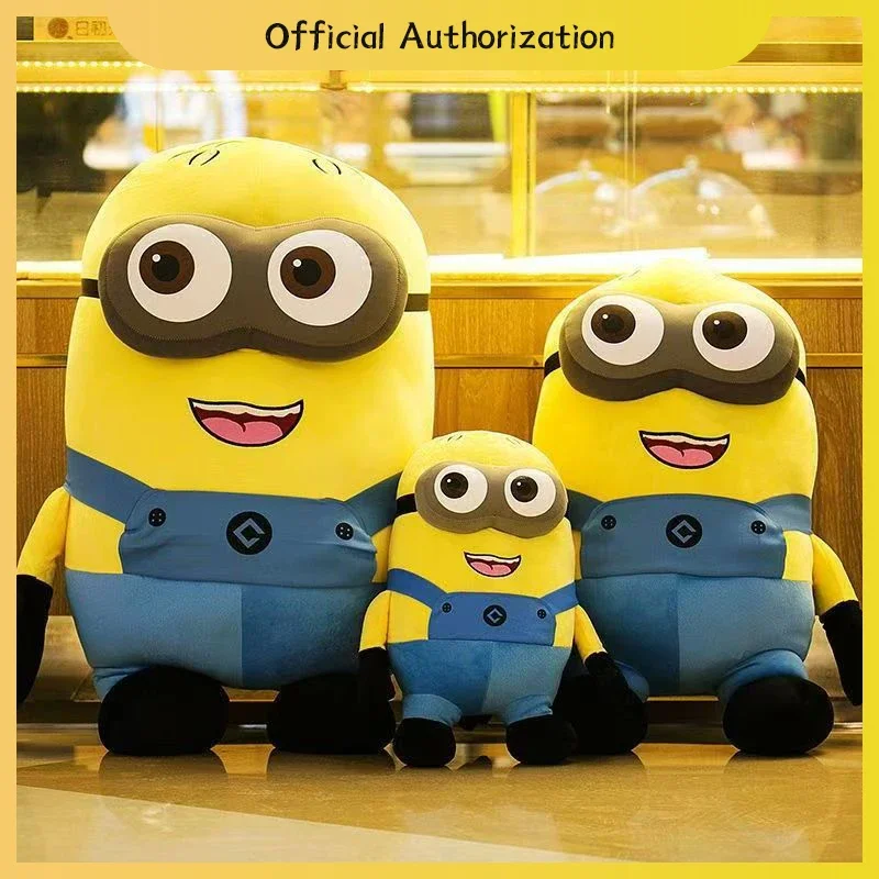 

30CM-100CM Minions Plush Toy Cartoon Despicable Me Pillow Stuffed Doll Anime Collection Memorable Souvenir Kawaii Birthday Gift
