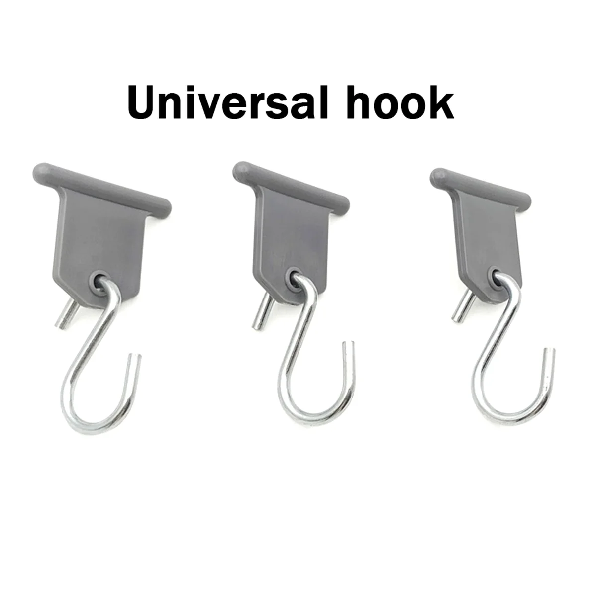 9Pcs S-Shape Camping Awning Hooks Clips Racks Tool Awning Clothes Hooks RV Tent Hangers Light Hangers for RVs Caravan