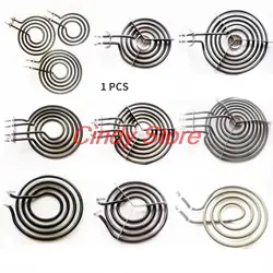 Stainless Steel Mosquito Coil Heating Element 3-7 Rings for Air Fryer Electric Dry Type Heating Plate Spiral Electric Heater Tub