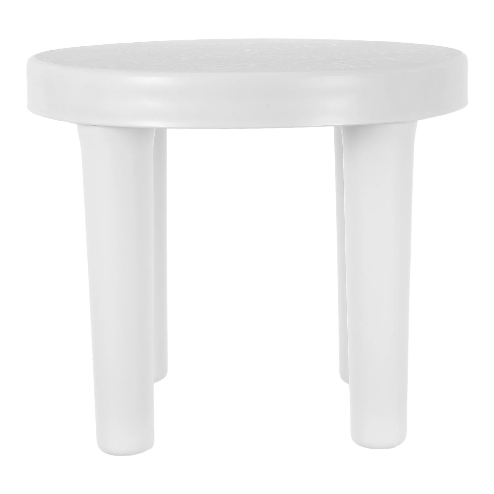 

1Pcs Round Plastic Low Stool Anti-Slip Non-Skid Lightweight Portable Step Stool for Bathroom Toilet Rv Home