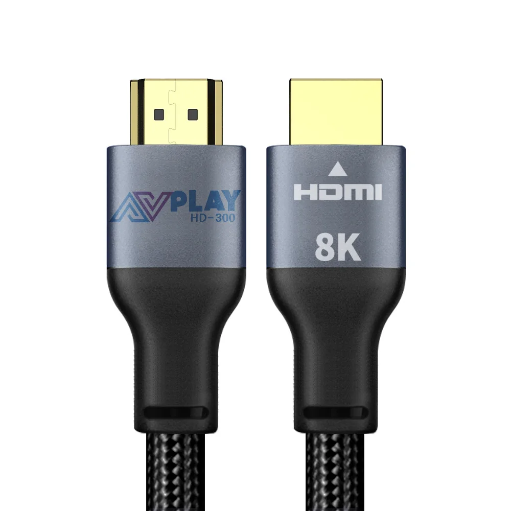 AVplay-HD-300 99.99% plata pura, Cable 4K 8K de alta gama, HiFi superior, audiófilo i2S IIS, Cable Digital, reproductor de Audio, conexión DAC