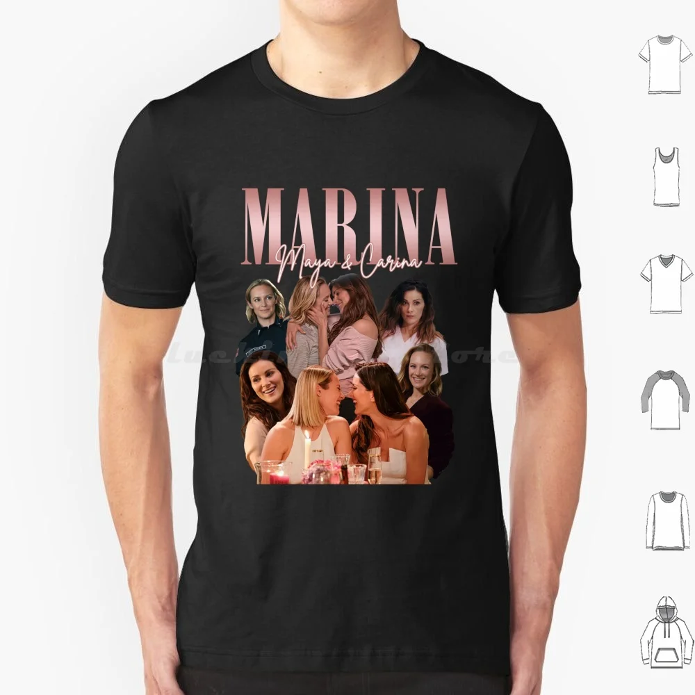 Maya And Carina Retro Vintage T Shirt Men Women Kids 6xl Danielle Savre Maya Bishop Carina Deluca Stefania Spampinato Savre