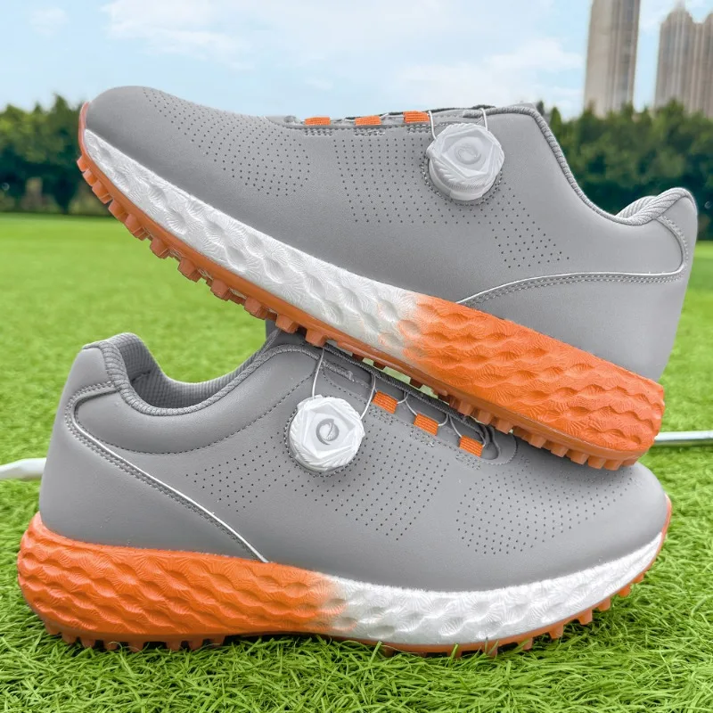 2026 New Men Golf Shoes Quick Lacing Gym Sneakers For Mens Designer Golf Training Shoes Man Anti Slip Walking Shoes Men