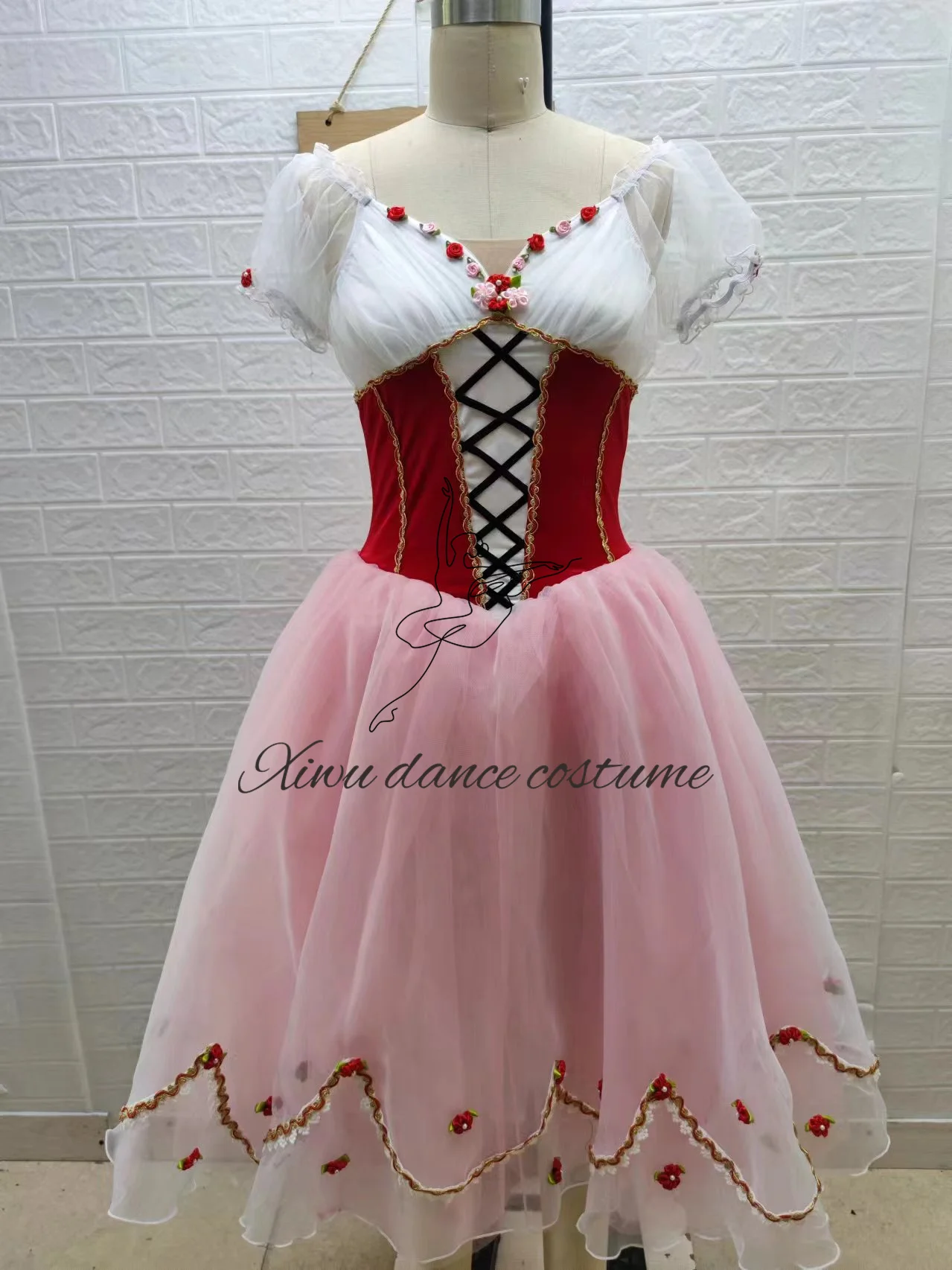 Customized Size, Customized Color, Children\'s and Girls\' Performance Clothing, Modern Ballet Skirt