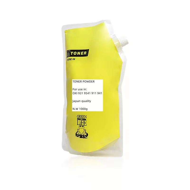 Refill Color  Toner Powder for OKI CMYK High Quality 9542dn 9431 Pro 931 Es9431 Es931 9541 911 941 1000g