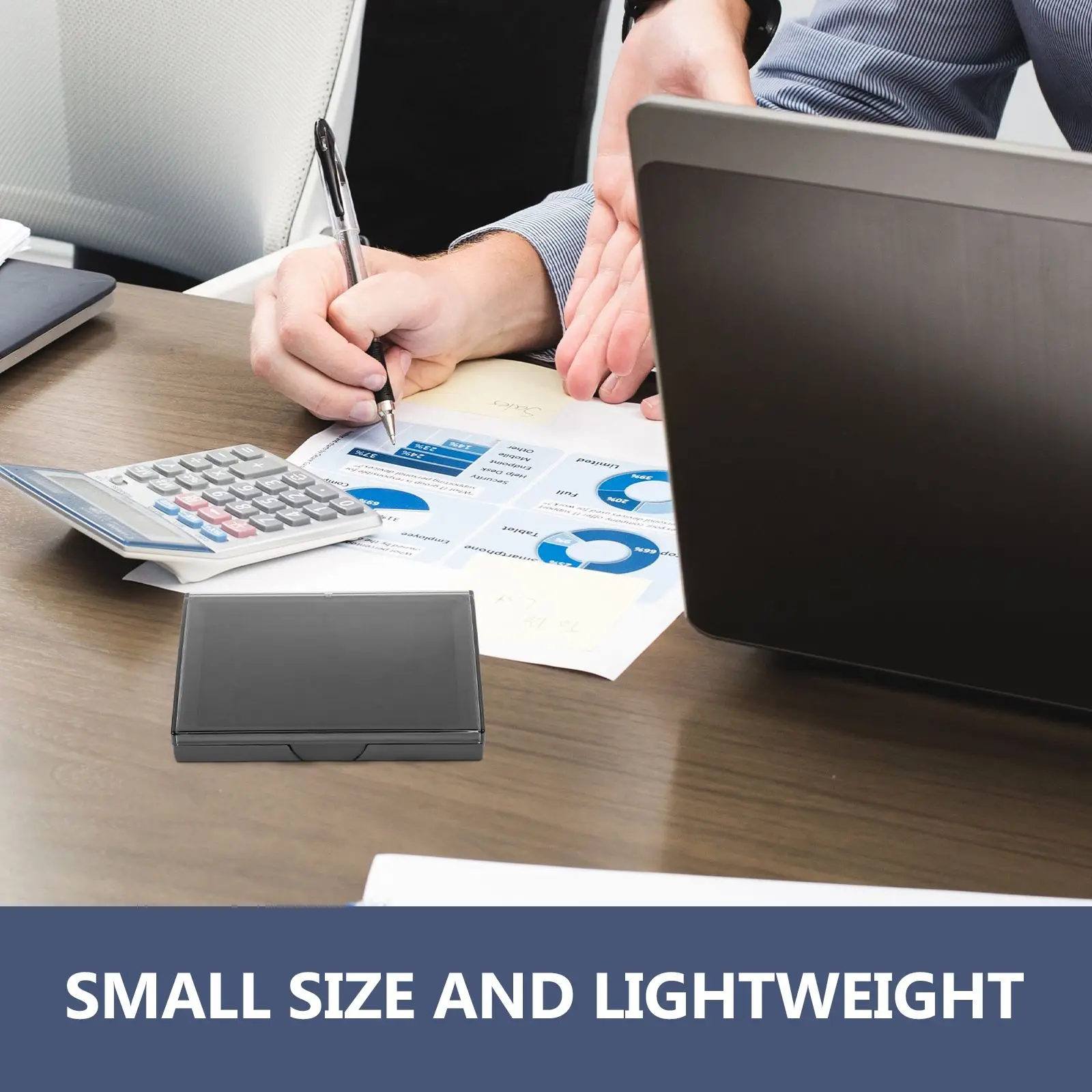 Exquisite Calligraphy Inkpad for Fingerprints Stamp Box Drawing Clear Box Reusable Practical Ink Pad Office Seal