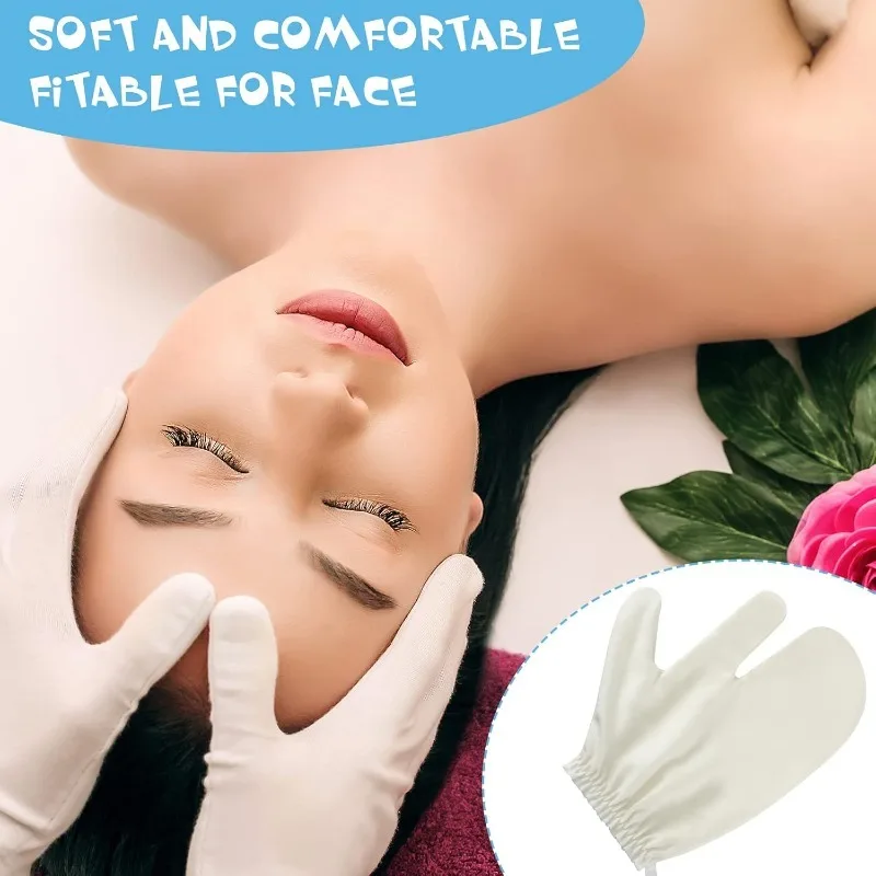 生糸ガルシャナ手袋アーユルヴェーダドライマッサージミットリンパシステムドレナージ角質除去再利用可能なスパシャワー手袋