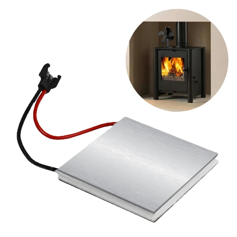 

Fireplace fan Motor power generation film Stove Burner Generator Sheet Heater Part fireplace repair accessories for Heater fan