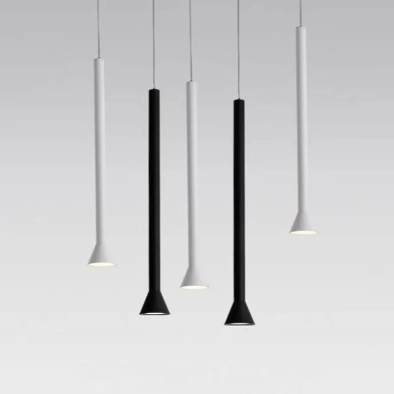 

Алюминиевая люстра, современный минимализм, потолочный светильник, кабинет, спальня, прикроватный подвесной светильник, высокая цветопередача, освещение, светильники