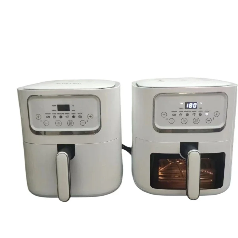 

10L large capacity electric fryer modern square French fries machine intelligent touch household air fryer