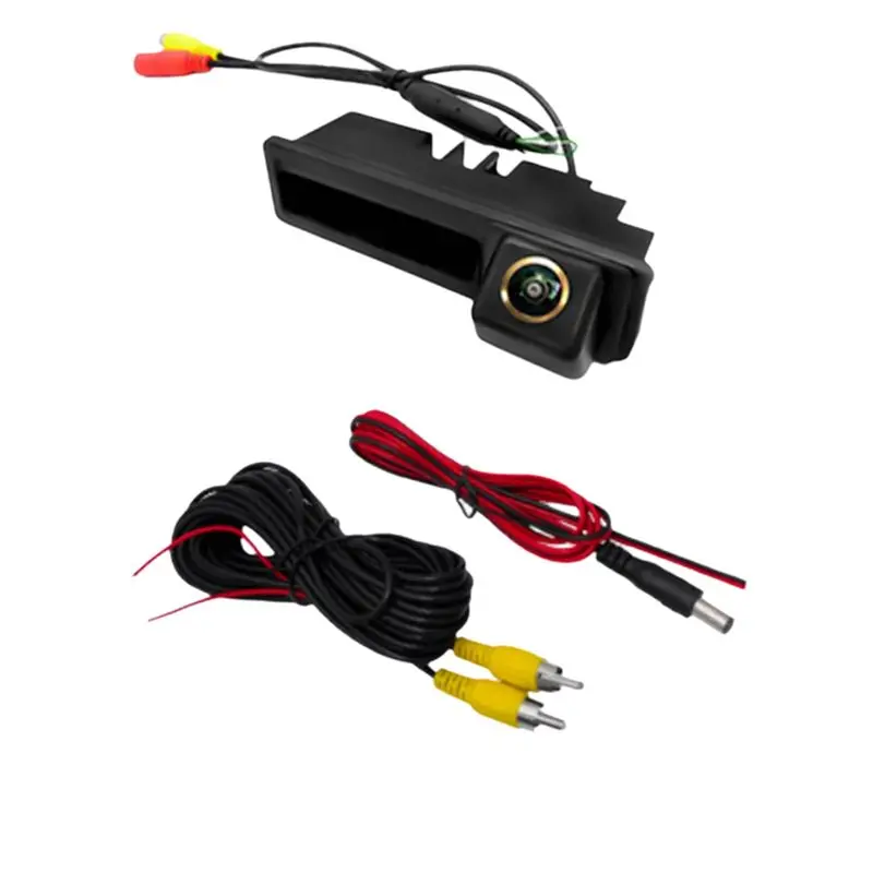 

Камера заднего вида A54K-AHD 1080P CVBS 720P с функцией помощи при парковке, золотистая камера типа «рыбий глаз» для автомобиля A3 8P