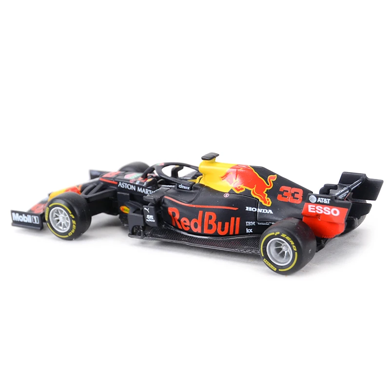 Bburago 1:43 Aston Martin Red Bull Racing TAG Heuer 2019 RB15 NO33 Infiniti Racing Team Alloy Toy Formulaed Car Collection B250