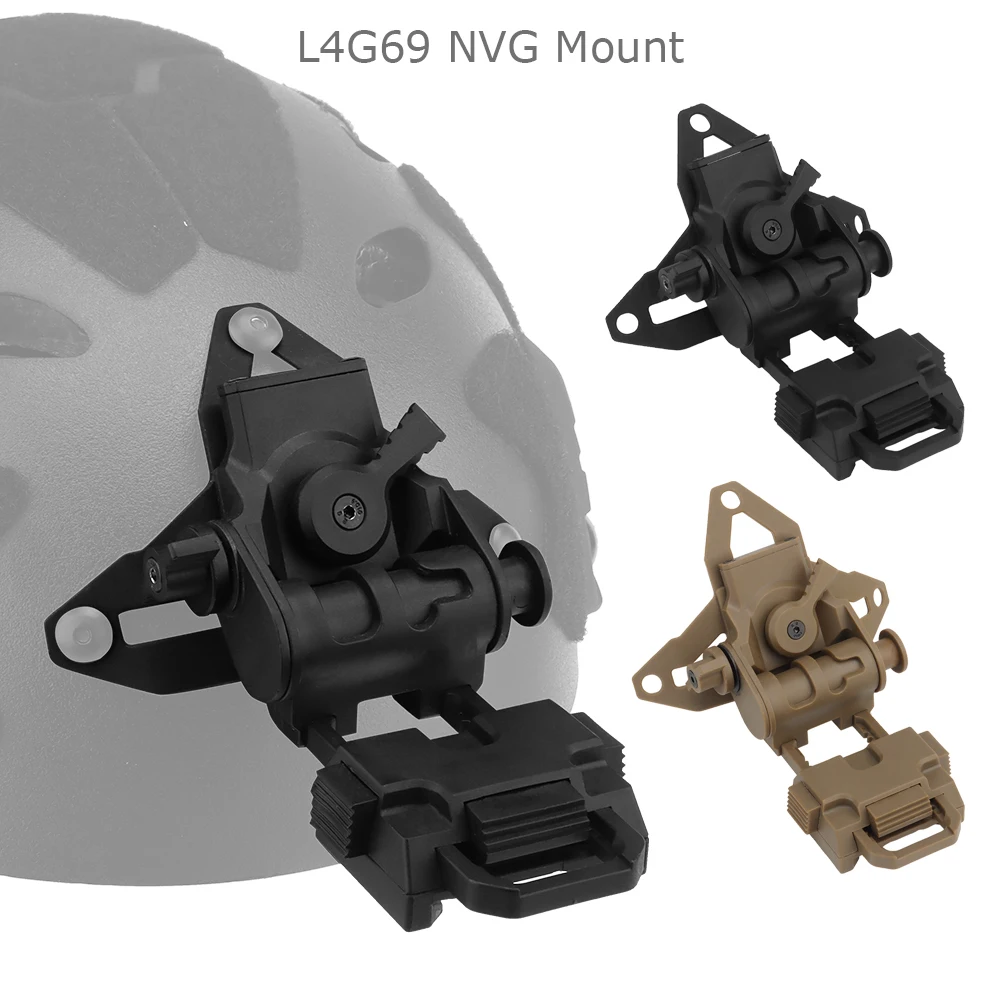 Military Airsoft Helmet L4G69 NVG Night Vision Goggles Mount For PVS15 PVS18 PGPNVG18,Tactical Paintball Fast Helmet accessory