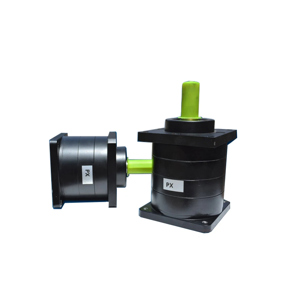 112 mm Frame Planetary Reducer of Ratio 10/16/24/36:1 and Input 19 mm Output 22 mm with High Precision for Nema44 Servo Motor