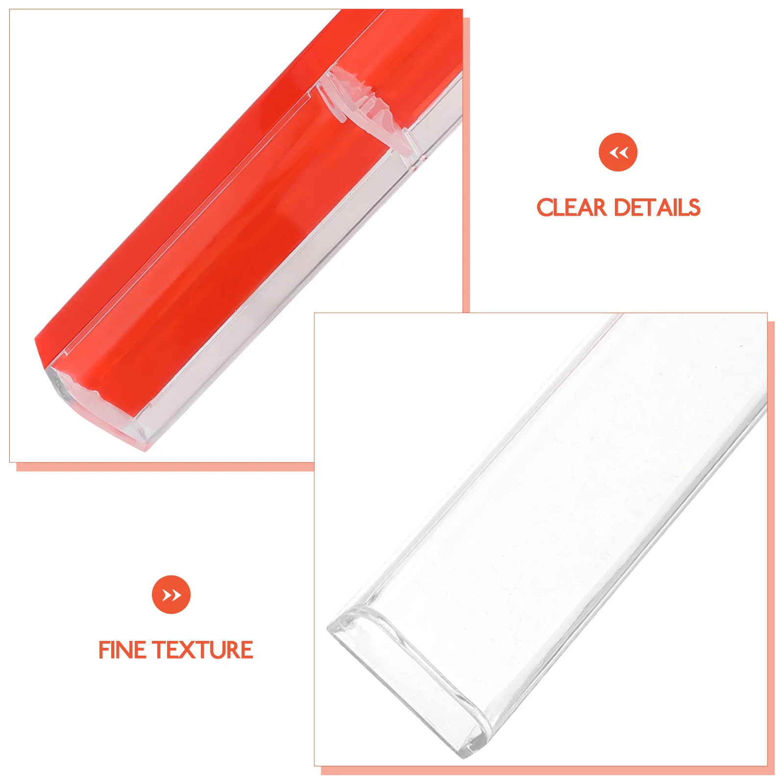 

12 Pcs Plastic Pen Box Empty Case Fountain Holder Gift Boxes Portable Cases Containers Single Presentation Storage