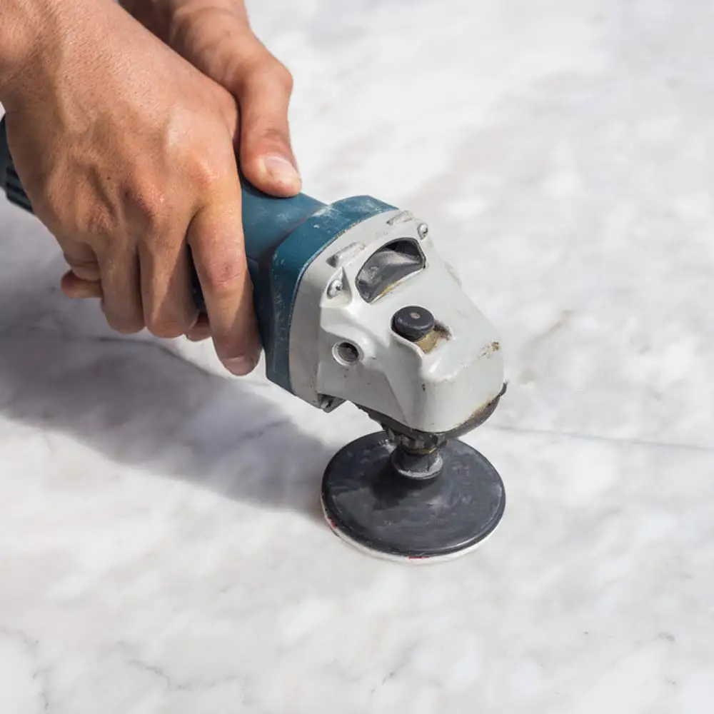 Kit adattatore per supporto disco con blocco a rullo a cambio rapido da 1/23 pollici 6 pezzi con gambo da 1/4 "per levigatura lucidante e preparazione della superficie