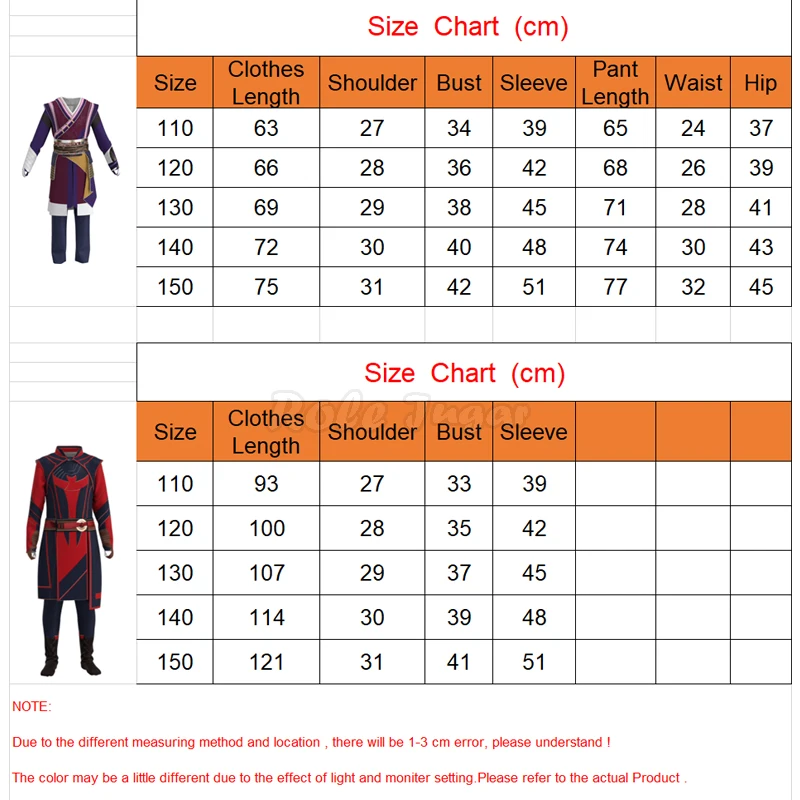 New TV & Movie Doctor Strange Cosplay Costumes Halloween Party Show Men Outfits