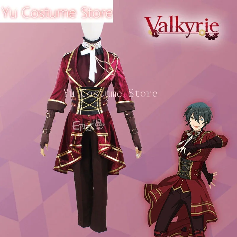 Yu Costume Anime! Ensemble Stars Valkyrie Kagehira Mika Itsuki Shuu Swallowtail Game Suit Gorgeous Team Uniform Cosplay Costume