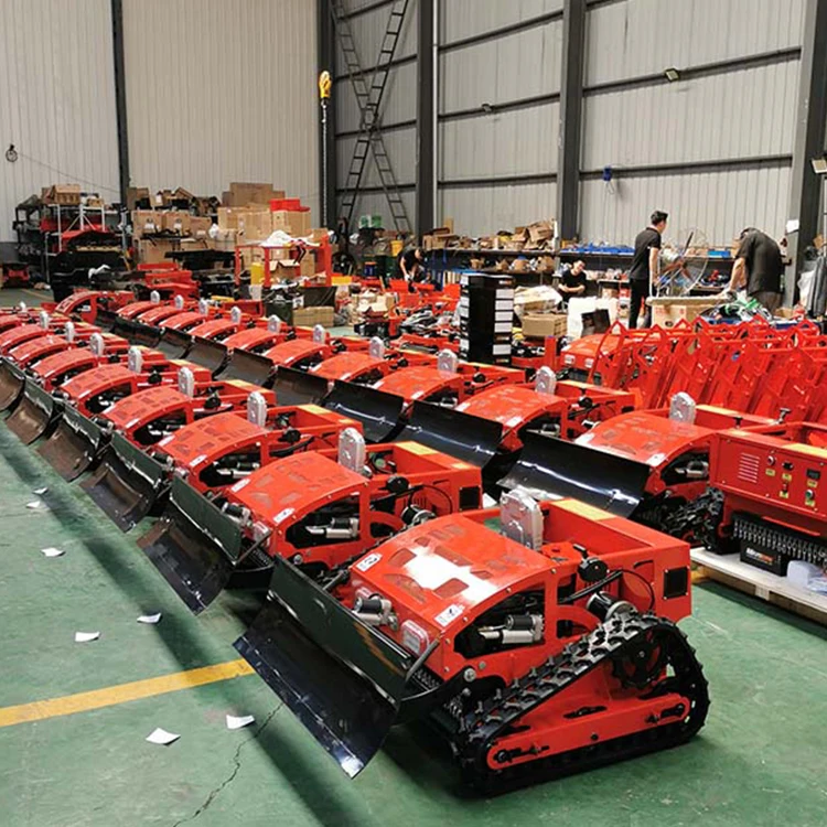 Ce Genehmigen Gras Schneiden Maschine Crawler Pinsel Cutter Für Landwirtschaft Elektrische Fernbedienung Roboter Rasenmäher