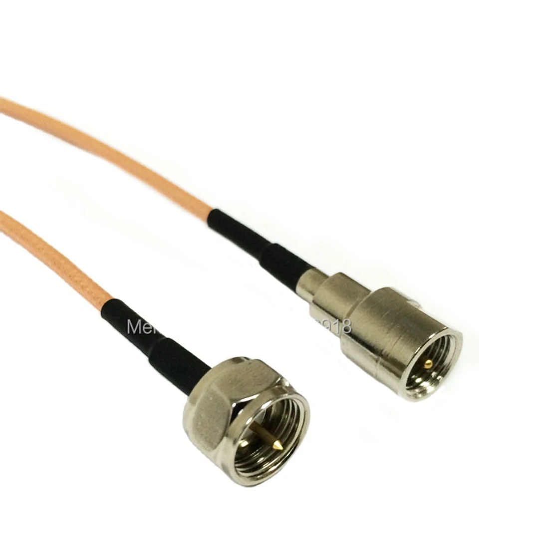 

New F Male Plug to FME Male Plug Connector RG316 Coaxial Cable 15cm 6inch RF Pigtail Wire Connector