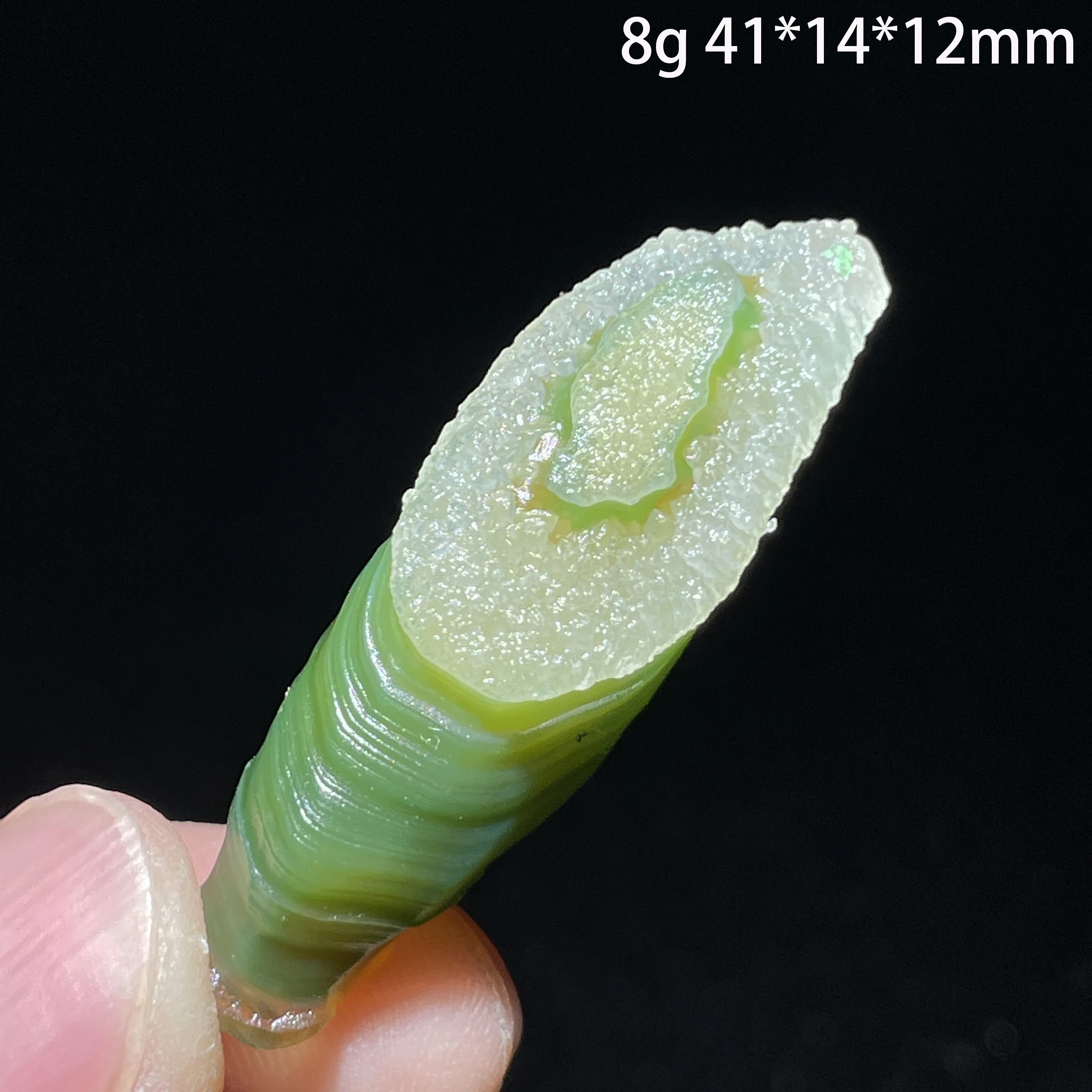 Natural Stick Sardonyx Red Gobi Agate Wand Crystal Quartz Points Wizard Meditation Spirit Healing Stone Garden Decor - view 6