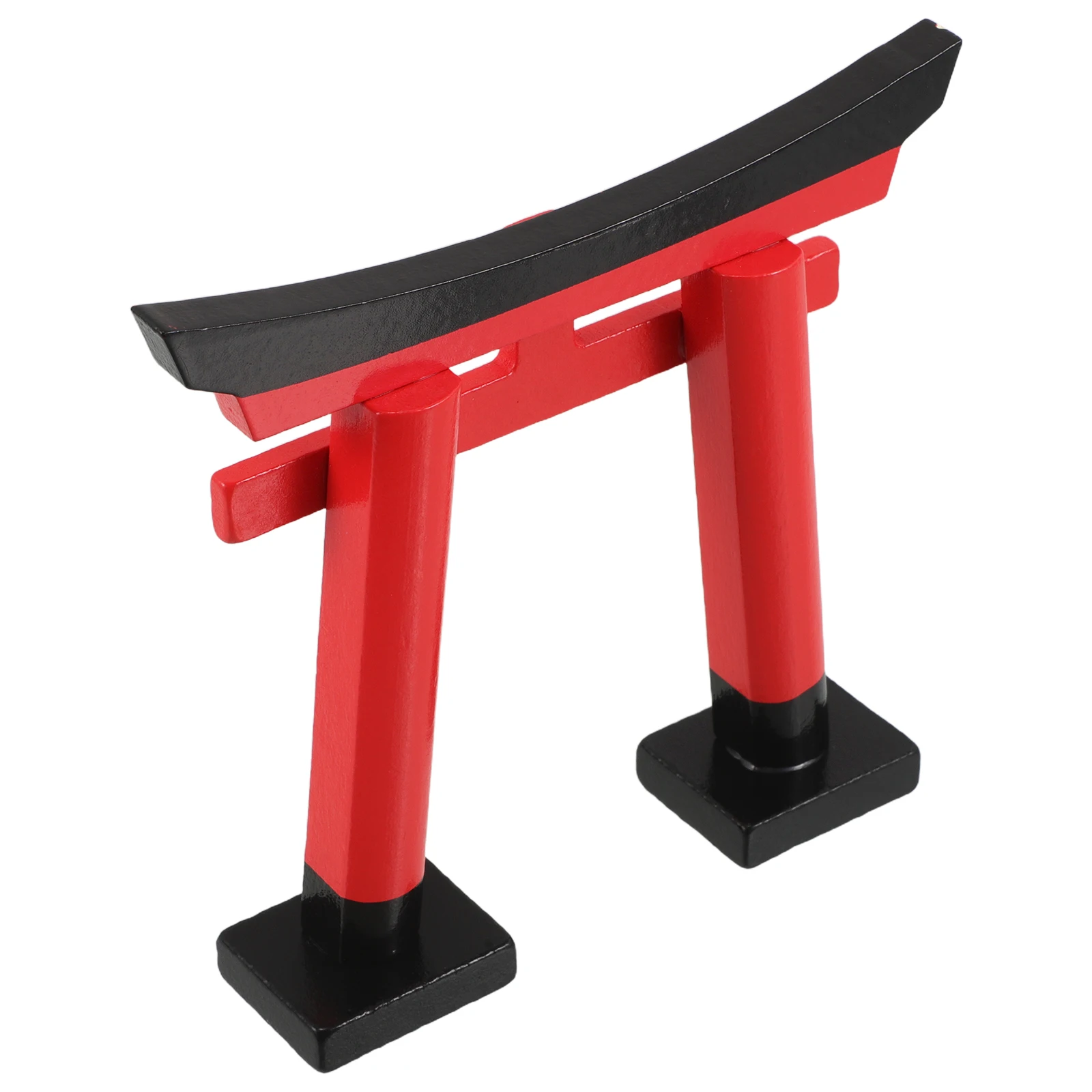 

Japanese Gate Miniature Ornament Handcrafted Wood Decor For Garden Sand Table Bonsai Fish Tank Micro Landscape Sculpture