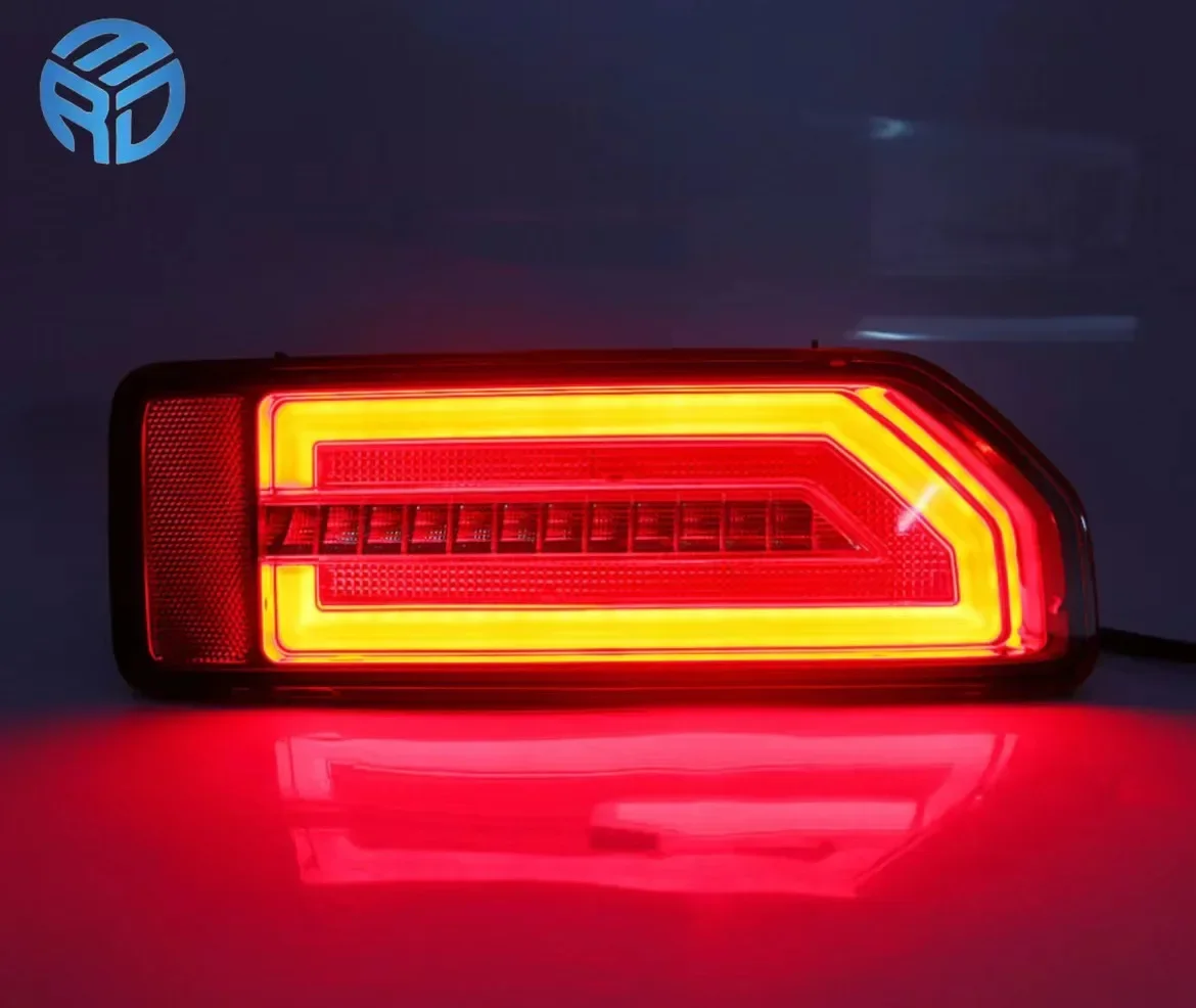 MRD for Suzuki Jimny 2018-2019 Led Tail Light Parking Brake Light Turn Signal Red Black Housing Color