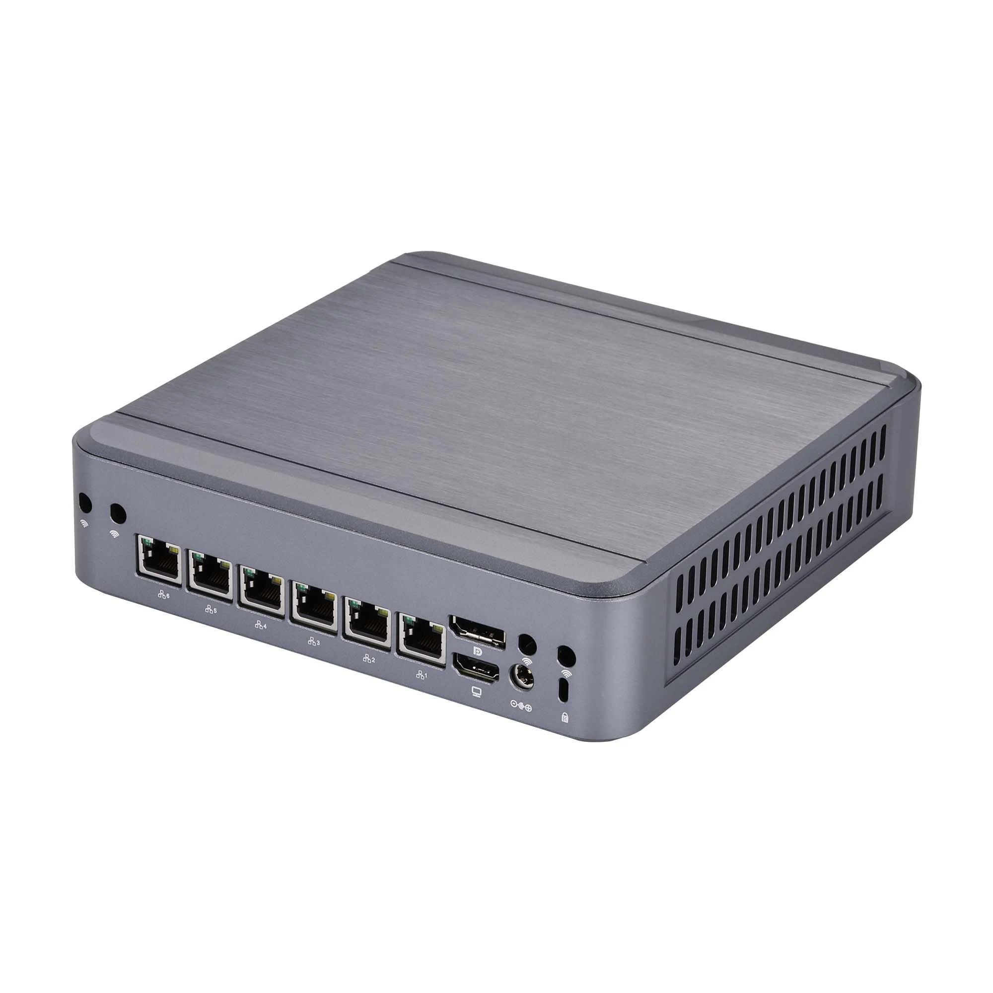 Kansung K71211G6 G6900 Industia Mini PC 6 LAN I225 2,5 ГБ Pfsense Gateway Брандмауэрный маршрутизатор Intel UHD Graphics 710