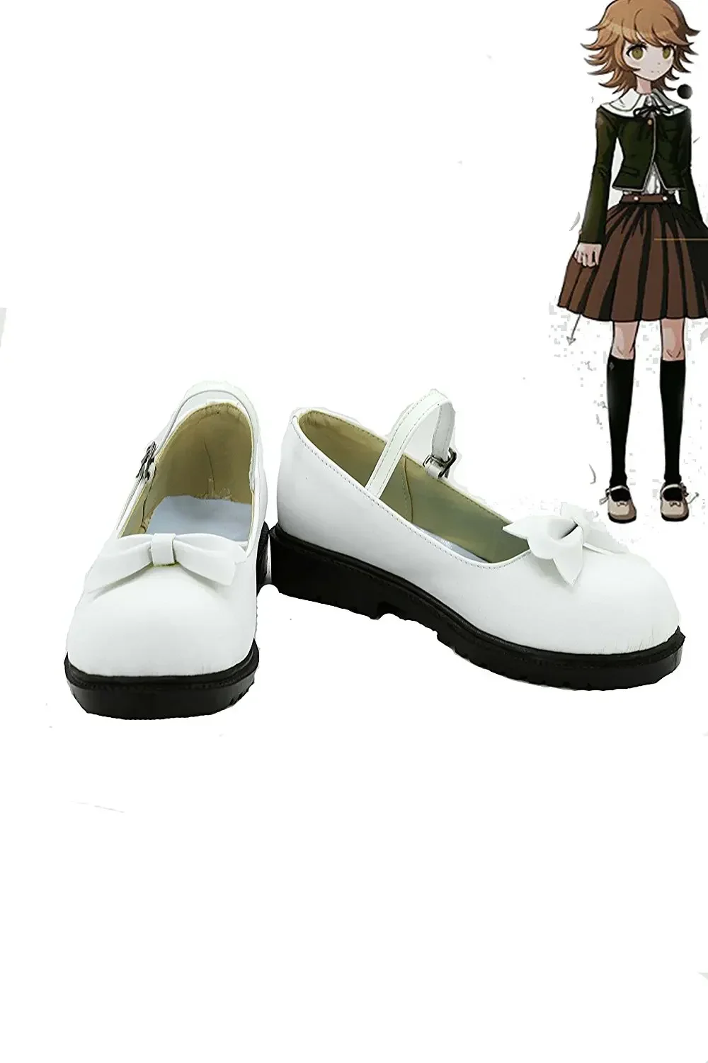 

Danganronpa Chihiro Fujisaki Cosplay Shoes Boots Custom Made Any Size