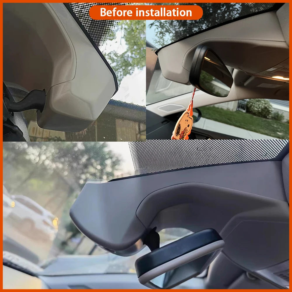 for Volkswagen VW Jetta Vento A7 2019-2025 Video Recorder 4K DVR Dash Cam Wifi Camera 170° Angle Plug & Play Loop Recording