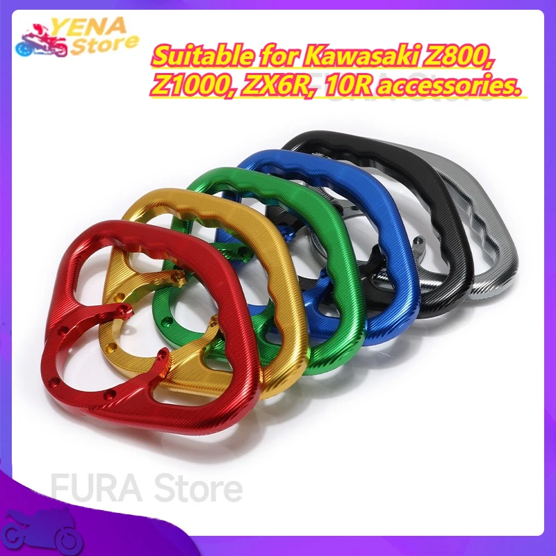 

Motorcycle CNC passenger handrail handle is suitable for Kawasaki Z800, Z1000, ZX6R, 10R accessories.