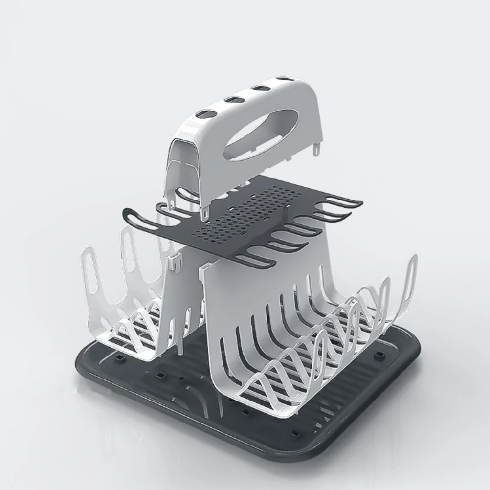 

Baby Bottle Drying Rack 8 Bottles Multifunctional Flexible Branches Baby Bottle Dryer Kitchen Counter Organizer