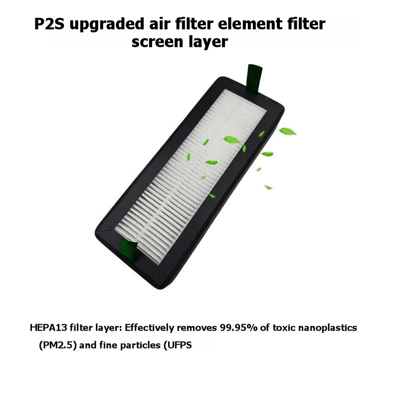 Big Discount Upgraded HEPA13 Activated Carbon Air Filter for Bambu Lab P2S 3D Printer - 3D Printer Accessories