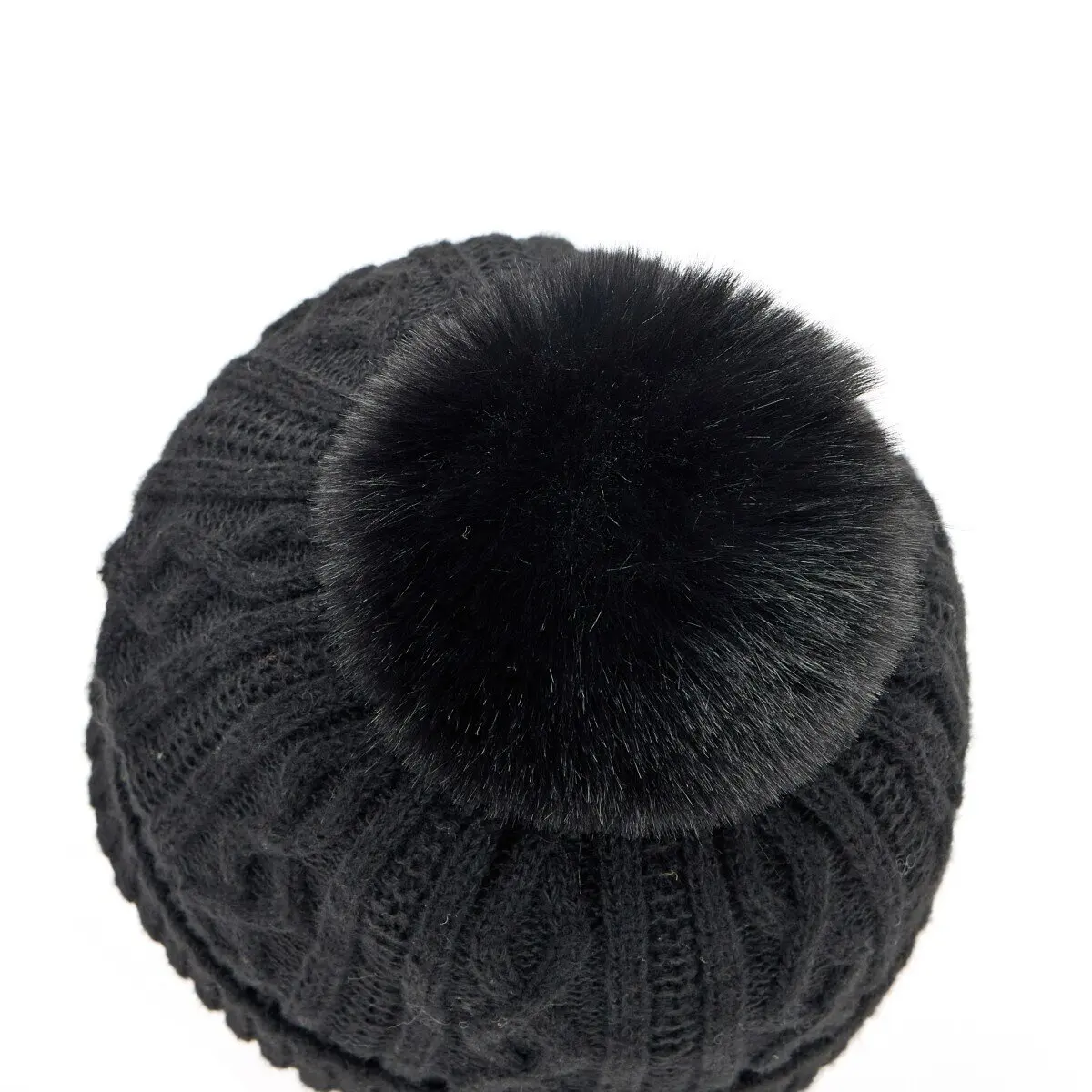 Lua en el Escorpio Obra de arte oscura Gorro de punto con pompón unisex Regalo de Año Nuevo Ropa de fiesta