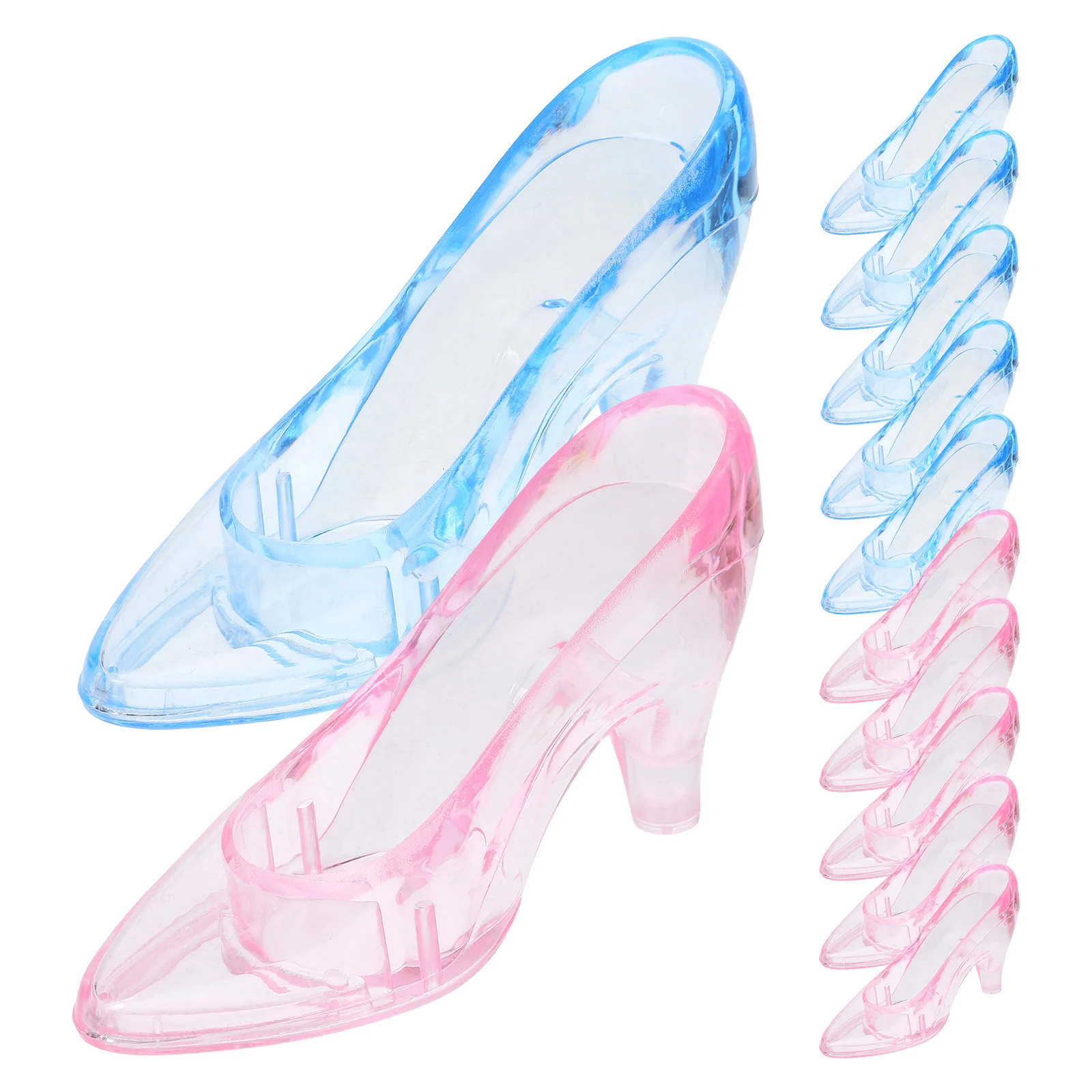 

24 Pcs Mini High Heels Ornaments Shoe Slippers Princess Theme Baby Shower Party Favors Wedding