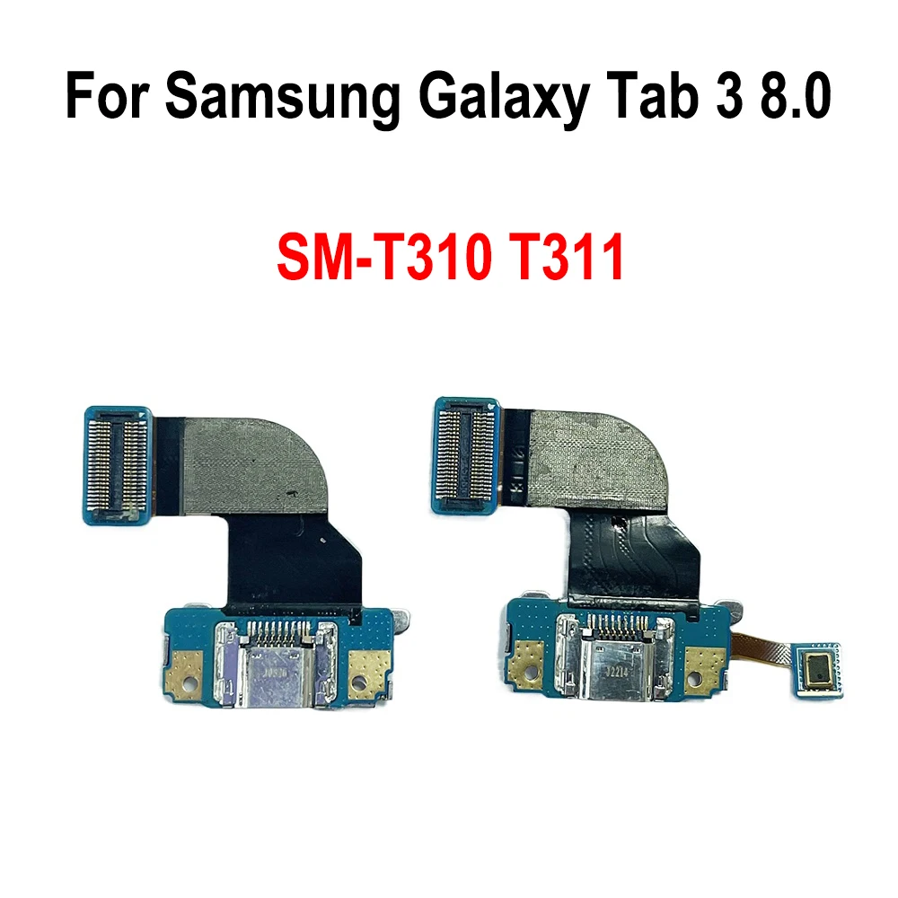 

Gefensi Charging Flex For Samsung Galaxy Tab 3 8.0 T311 T310 USB Charger Dock Connector Charging Port Flex Cable
