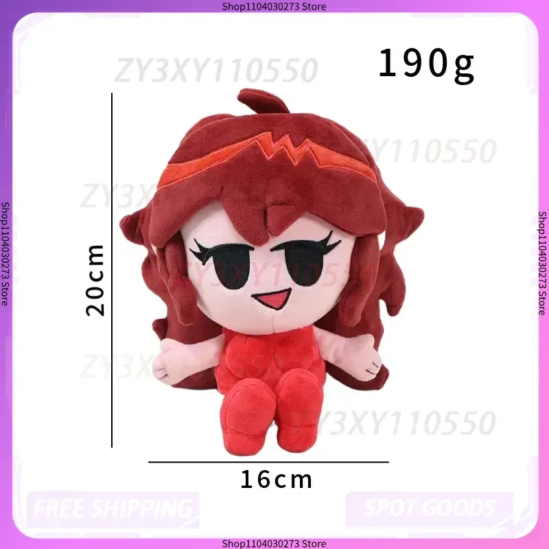 دمية Fnf Nene Pico Darnell من القطيفة ليلة الجمعة Funkin لعبة محشوة ناعمة هدية وسادة شخصية