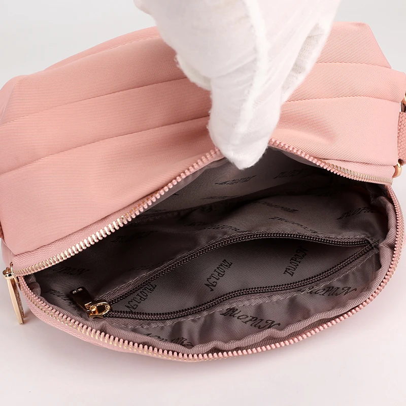 Women Nylon Crossbody Bags Handbags Fashion Tote Retro Ladies Shoulder Bag Large Tote Purse Women Handbag