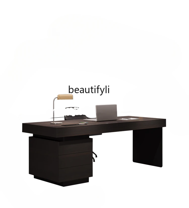 Italian Light Luxury Desk Modern Minimalist High-End Desk Home Study Simple Computer Desk Living Room Furniture