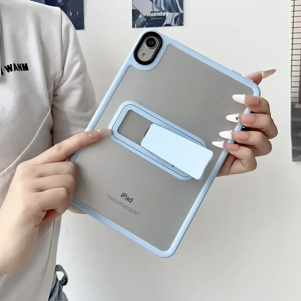 حافظة حماية لجهاز iPad A16 الجيل 11th 2025 الجديدة لجهاز IPad Air 7 6 11 "M3 M2 Mini7/6 A17 Pro 11 2024 Air4/5 10th Stand Cov #2