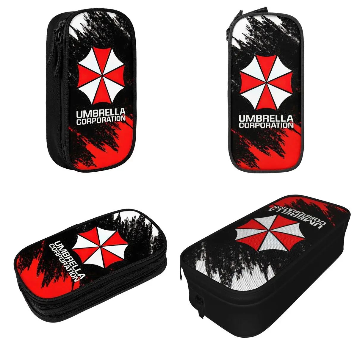 Umbrella Corps Pencil Case Military Police Pencilcases Pen for Girl Boy Big Capacity Pencil Bags Office Zipper Stationery