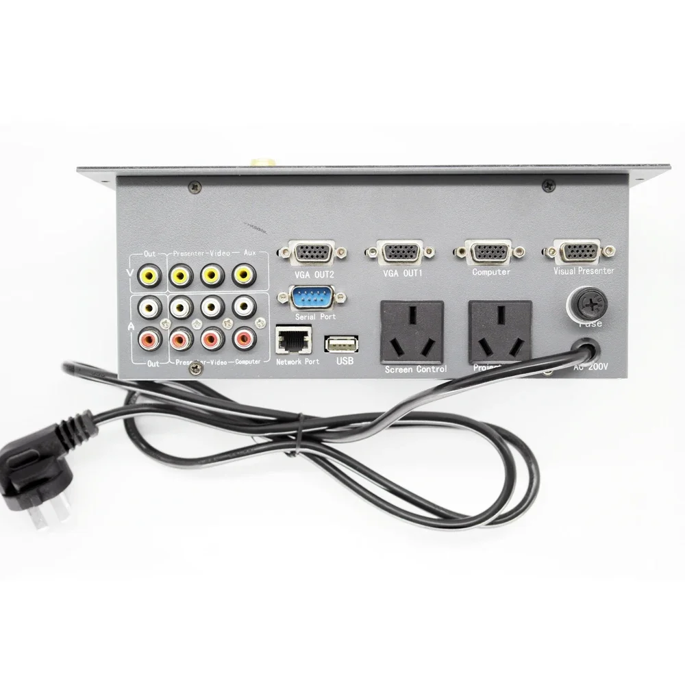 2026 Central controller/ multimedia controller for classroom/Audio Visual VGA podium Control System