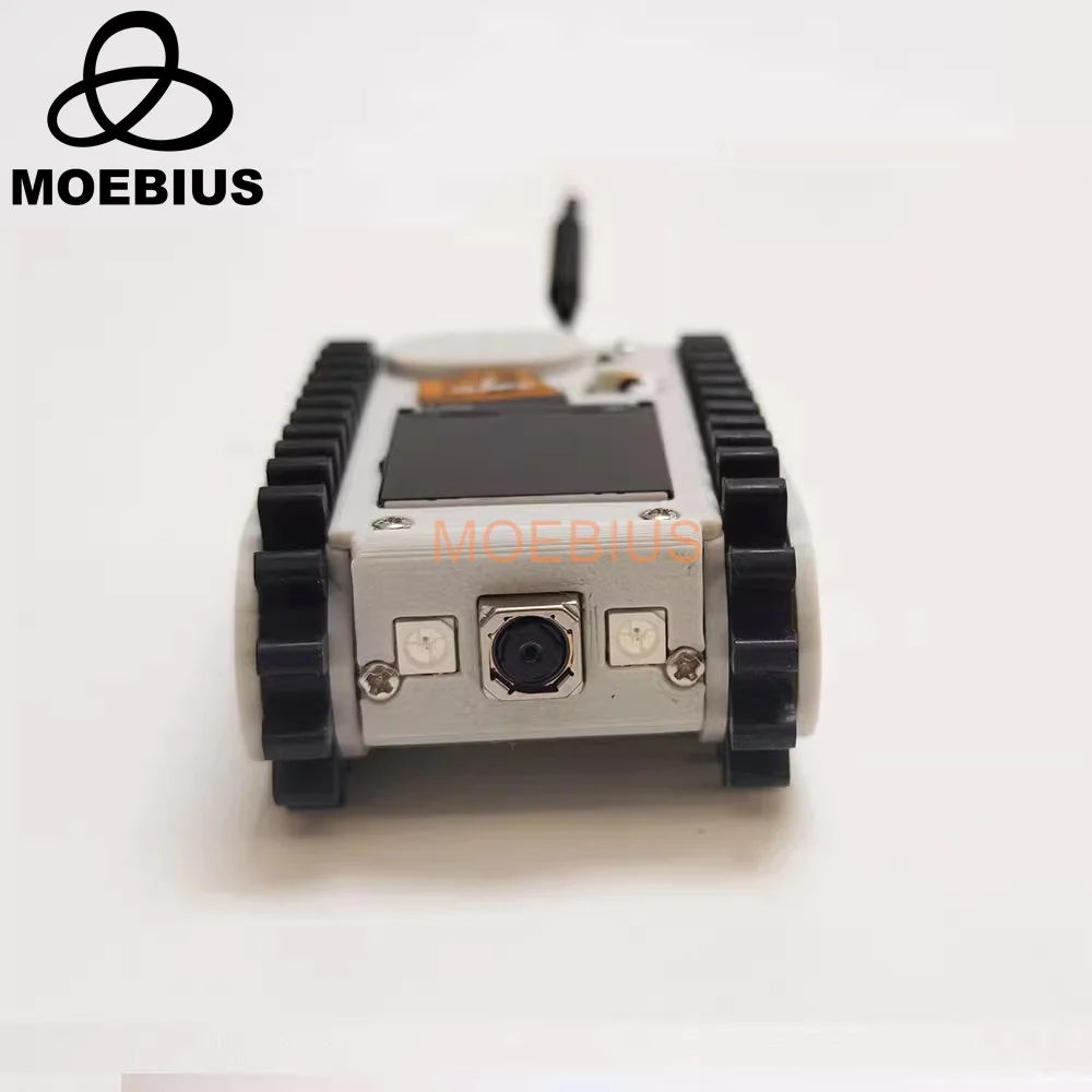 Pipeline Inspection Wireless Video Car Track Robot with Camera Maker Teaching Esp32 Scanning Code Networking DIY Program Toys