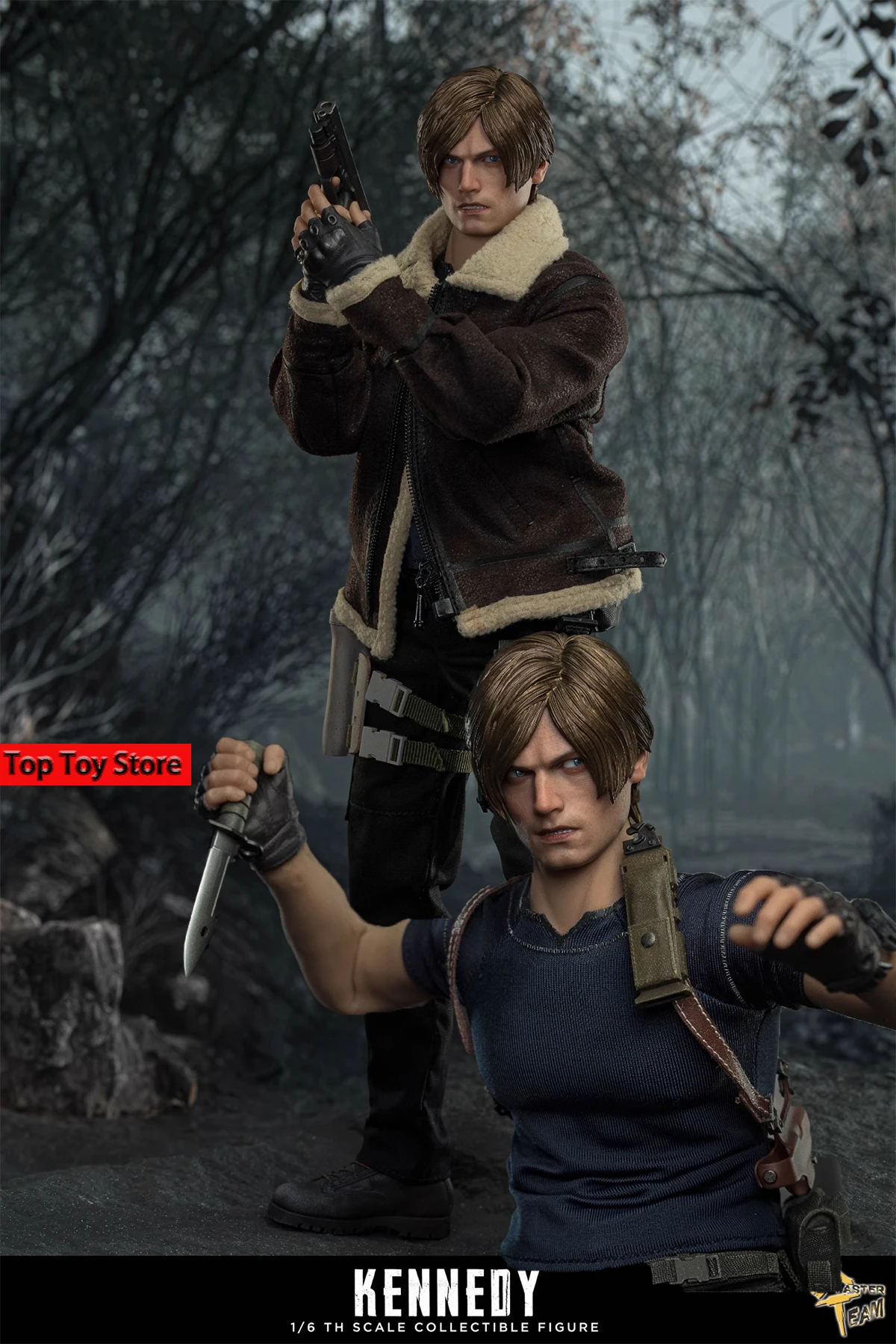 MTTOYS MT017 Leon·Scott·Kennedy 1/6 Biohazard KENNEDY 12'' Action