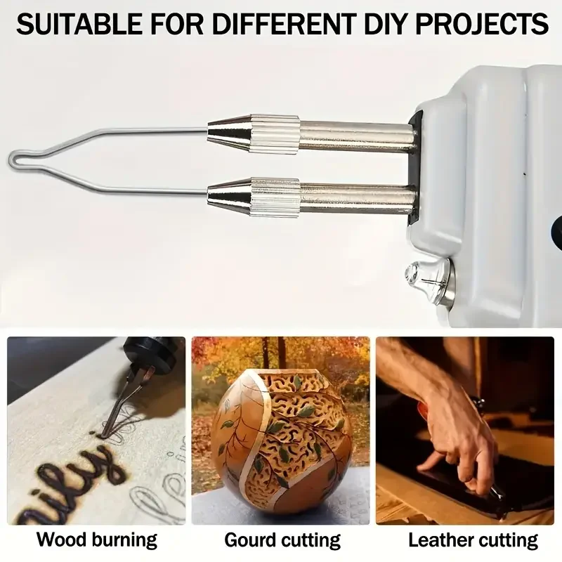 3pcs High Temperature Resistant Soldering Iron Tips Electric Iron Head Set Welding Tools For DIY Wood Burning Craft Cutting view 3