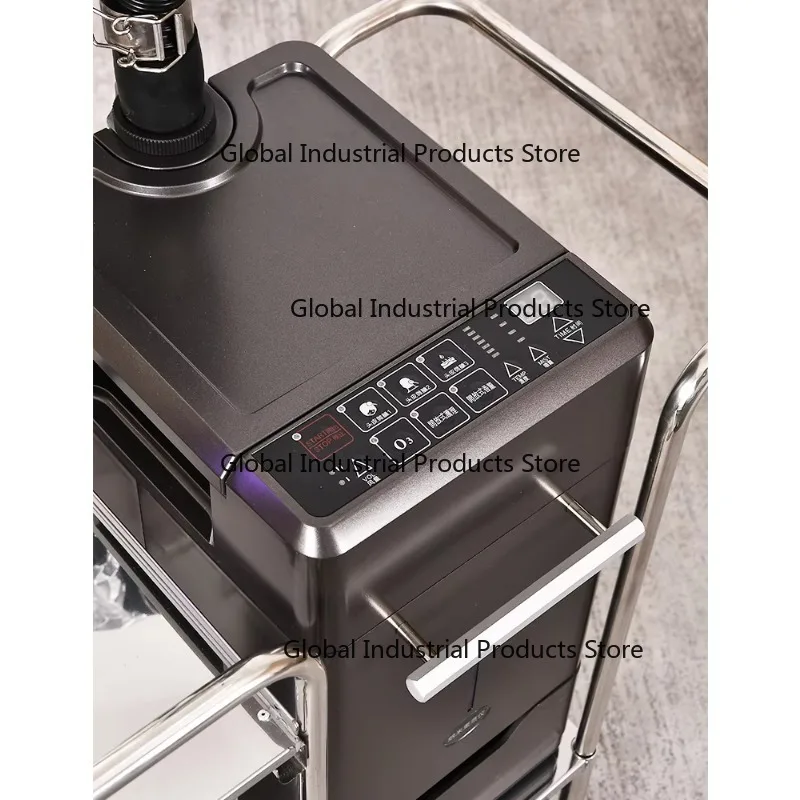 Professional Ozone Hair Steamer with Cart, Salon Steaming Machine, Full-Automatic, Easy Operation for Beauty Salons